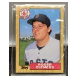1987 Roger Clemens Baseball Card, #340