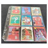 9 Baseball Cards, Todd Worrell