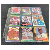 1987-88 Vince Coleman Baseball Cards