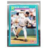 1991 Roger Clemens Baseball Card, #655