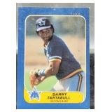 1986 Danny Tartabull Mini Baseball Card #99