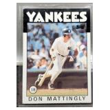 1986 Don Mattingly Baseball Card #180