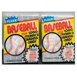 2- 1989 Wax Packs Baseball Cards