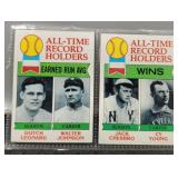 1979 All Time Record Holders Card