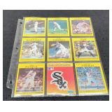 1991 Fleer White Sox Baseball Cards