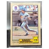 1987 Danny Tartabull Rookie Card