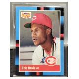 1988 Eric Davis Baseball Card #BC-2