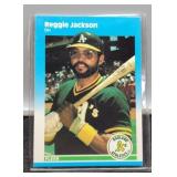 1987 Reggie Jackson Baseball Card