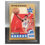 1990 Dennis Rodman Basketball Card, #10