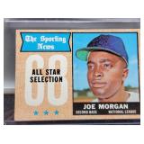 1968 Joe Morgan All Star Baseball Card