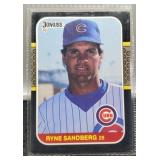 1987 Ryne Sandberg Baseball Card #77