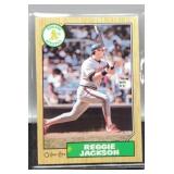 1987 Reggie Jackson Baseball Card