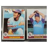 2- 1979 Baseball Cards
