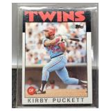 1986 Kirby Puckett Baseball Card #329