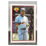 1989 Bo Jackson Baseball Card