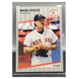 1989 Wade Boggs Baseball Card
