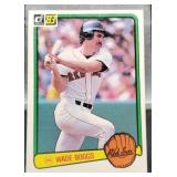 1983 Wade Boogs Rookie Baseball Card