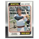 1974 Orlanda Cepeda Baseball Card