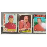 3 Whitey Herzog Baseball Cards