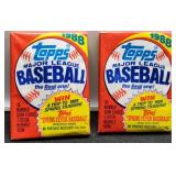 2- 1988 Topps Baseball Wax Packs