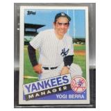 1985 Yogi Berra Baseball Card