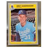 1985 Brett Saberhagen Baseball RC
