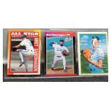 3- Bret Saberhagen Baseball Cards