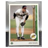 1989 Jim Smoltz Rookie Baseball Card