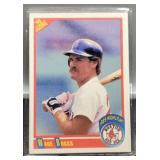 1990 Wade Boggs Baseball Card