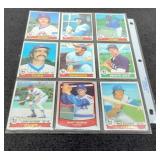 1979 Baseball Cards Cubs & White Sox