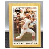 1987 Eric Davis Baseball Card