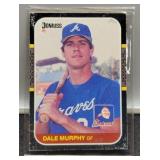 1987 Dale Murphy Baseball Card, PC-10