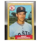 1987 Mike Greenwell Baseball R/C
