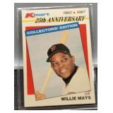 1987 Willie Mays Baseball Card, #8