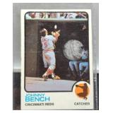 1973 Johnny Bench Baseball Card, #380