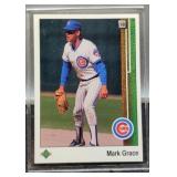 1989 Mark Grace Baseball Card, #141