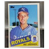 1985 Brett Saberhagen Baseball RC