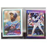 2- Shawon Dunston Baseball Cards
