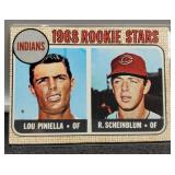 1968 Lou Piniella Rookie Baseball Card