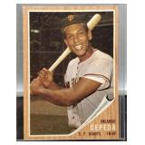 1962 Orlando Cepeda Baseball Card