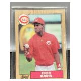 1987 Eric Davis Baseball Card #412