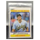 1990 Jose Canseco Baseball Card