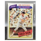 1980 Carl Wastrzemski baseball Card