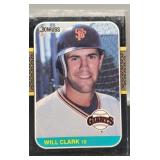 1987 Will Clark Rookie Baseball Card #66