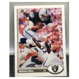 1991 Marcus Allen Football Card