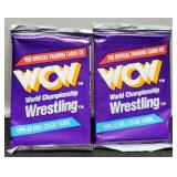 1991 & 1992 WCW Wrestling Card Packs