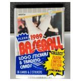 1989 Fleer Baseball Wax Pack