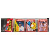 1990 Baseball Donruss Rack Pack, Sealed