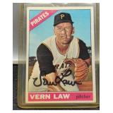 1966 Vern Law Baseball Card, 115