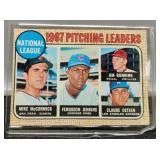 1967 Pitching Leaders Baseball Card #9